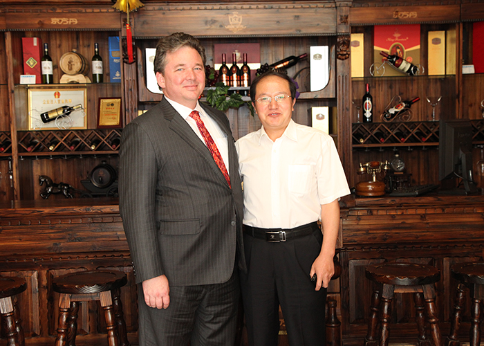 葡萄酒大师葛蒂斯来访